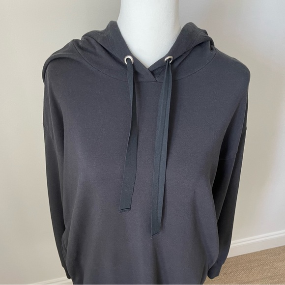 The Drop Women's Iona Long-Sleeve Hooded Mini Sweatshirt Dress - Size M - Picture 11 of 16